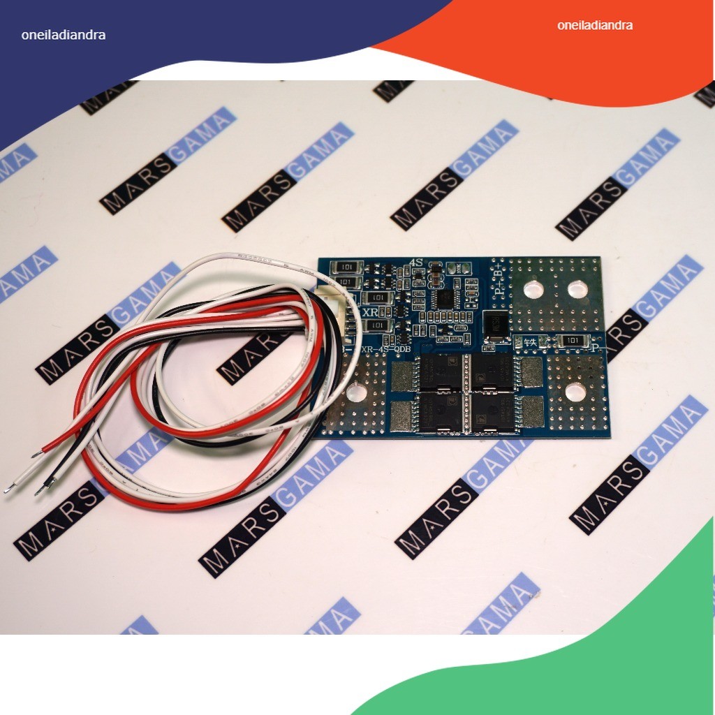 BMS 4S 35A 12.8V 14.6V LIFEPO4 UNTUK STARTER SEPEDA MOTOR 32650