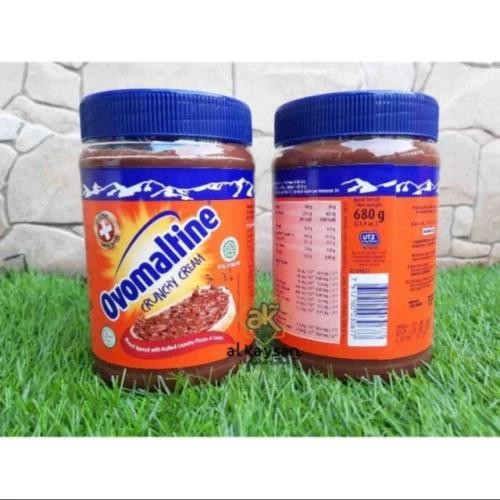 

Selai Ovomaltine crunchy choc spread 680grm