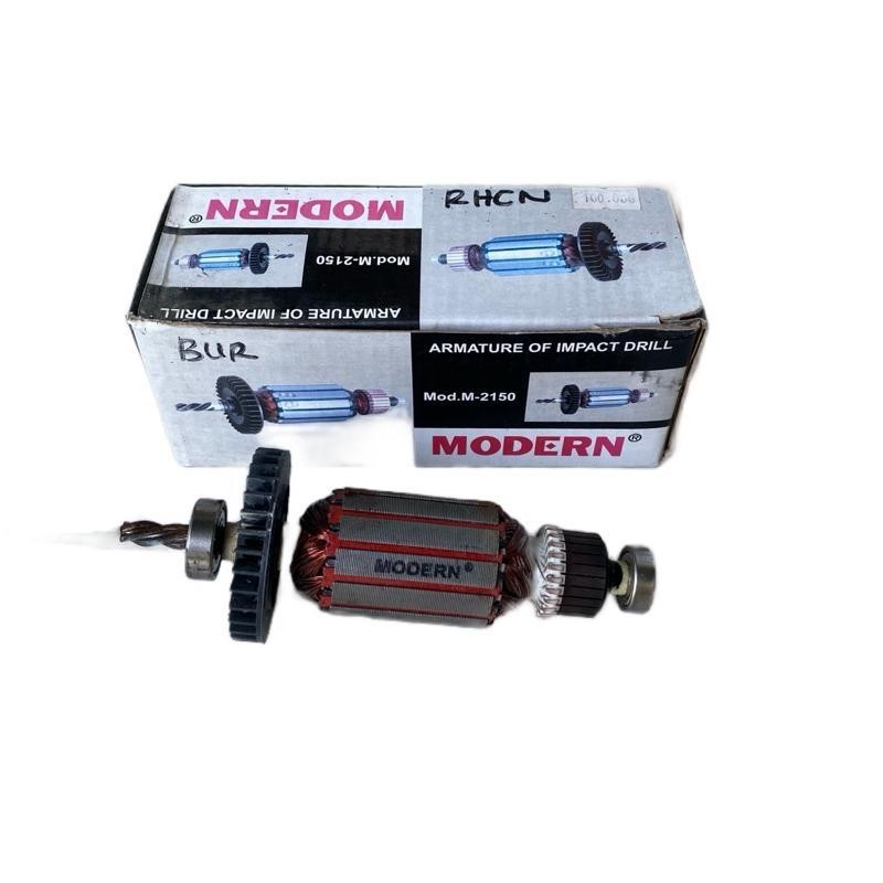 Dinamo Mesin Bor MODERN M-2150 Original – Armature Angker Rotor Bor Listrik M2150, Sparepart Efisien