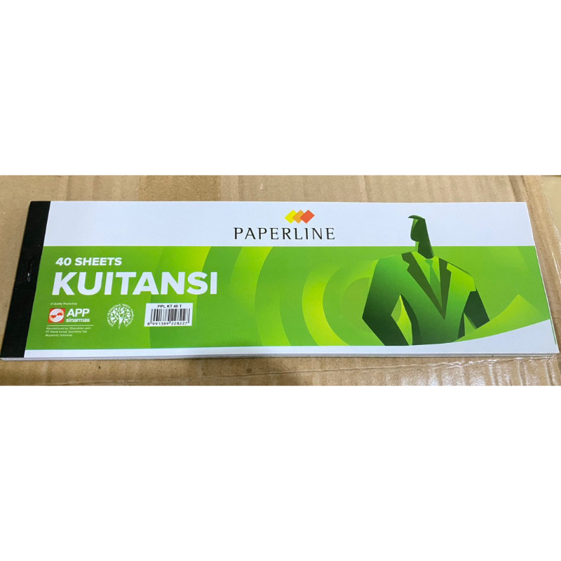 

Buku Kwitansi Paperline - 40 Lembar Sedang