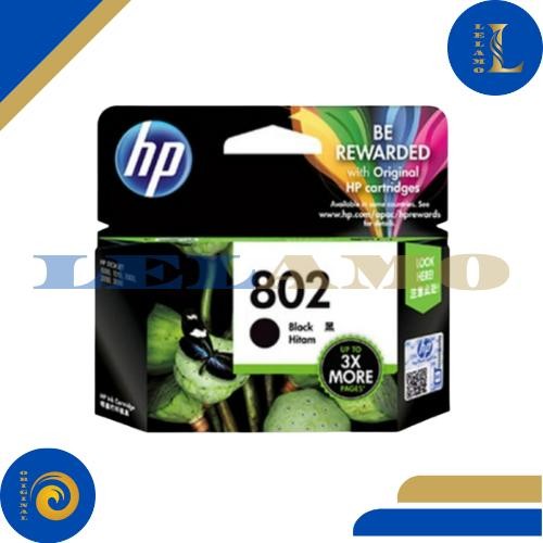 Tinta HP 802 XL Black for Deskjet 1000 |1010 | 1050 | 1510 | 2000
