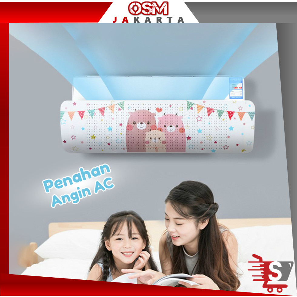 OSM JKT H5991 Penahan Angin AC / Talang AC / Reflektor Angin AC / Penahan Embusan Angin AC / Cover P