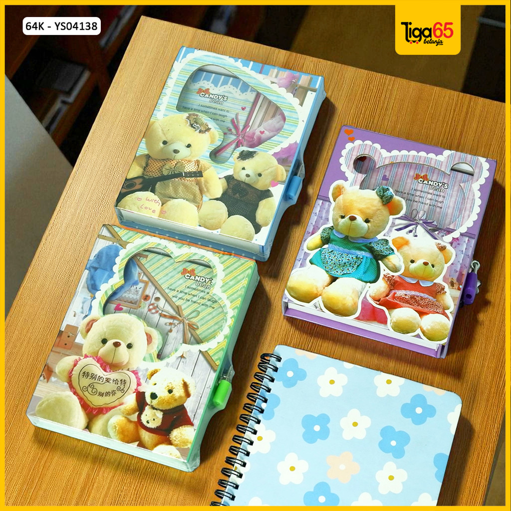 

Buku Diary Aesthetic / Buku Catatan / Buku Note Aesthetic / Buku Diary Kunci 64K-YS04138