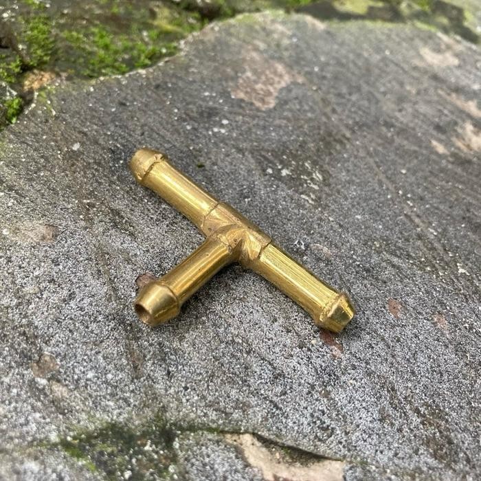 Pipa Sambungan Selang Air Wiper Kuningan Toyota Corolla Corona KE20 KE30 KE70 DX RT81 RT100 RT104 RT