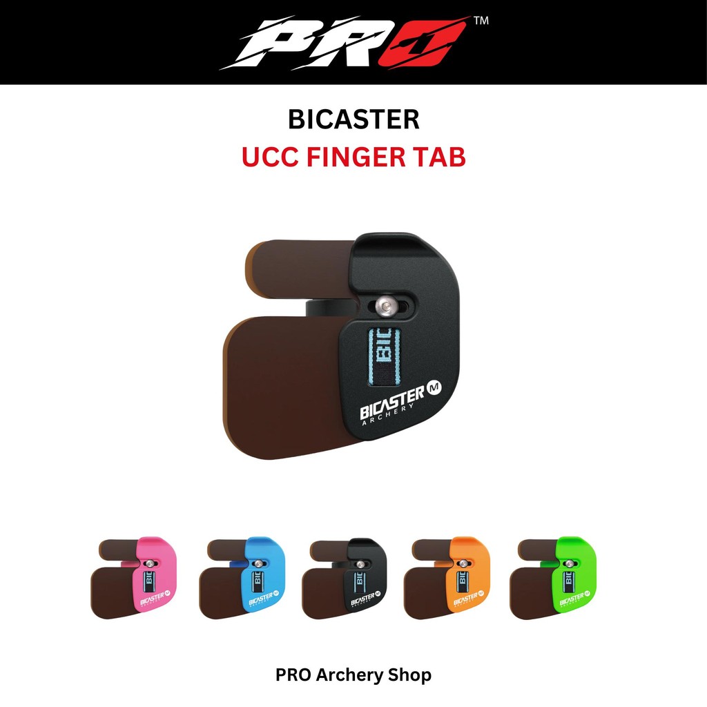 BICASTER UCC FINGER TAB BUSUR PANAHAN PEMULA ANAK DEWASA / PELINDUNG JARI ALAT PANAHAN ARCHERY BASIC