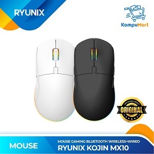 Sades Ryunix Kojin MX10 MX-10 Mouse Gaming Wireless Bluetooth Triple Mode Ambidextrous