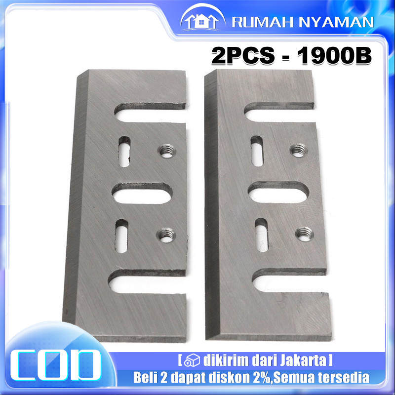 2pcs Makita 1900B Planer Blades for Skil Ryobi Hitachi 82mm Planer Knives