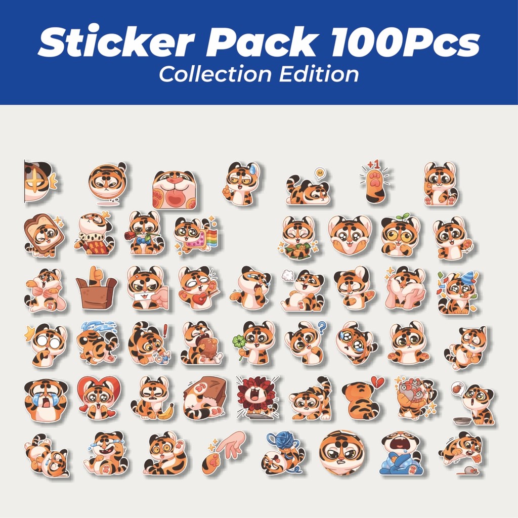 

Hot Stiker Funny Character Jerome The Tiger Lucu Anti Air Stikers Berperekat Waterproof Sticker Decal Buat Motor Helm Buku Journal Koper Casing HP Laptop Botol Minum