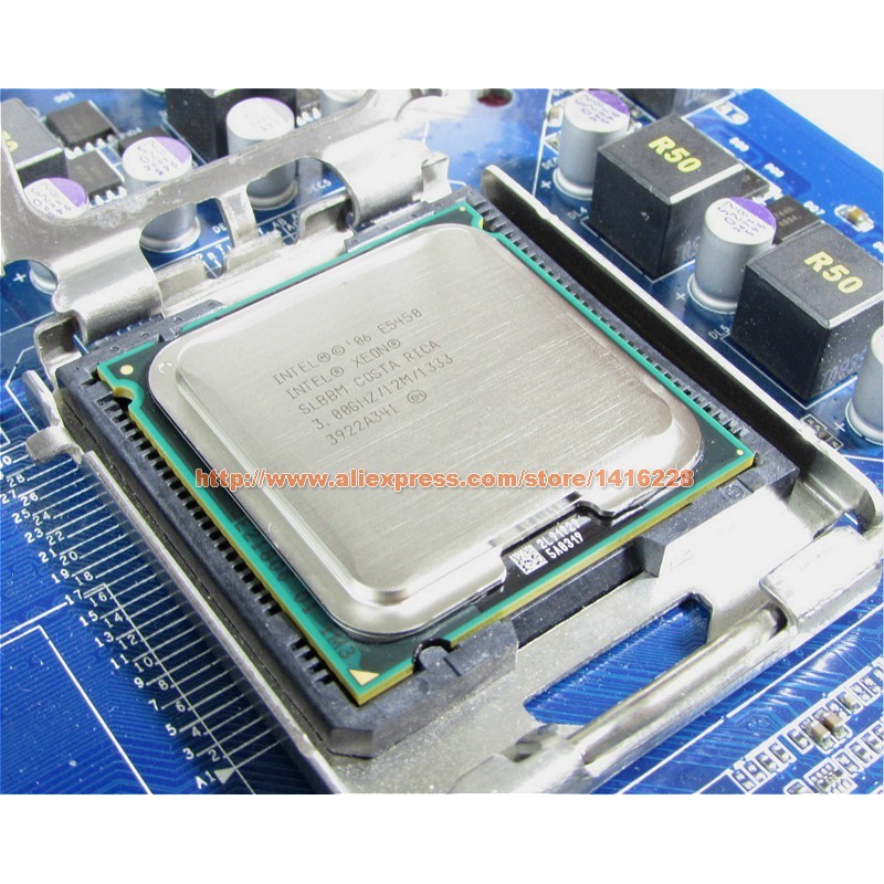 Intel Xeon E5450 3.0GHz processor works on lga 775 mainboard