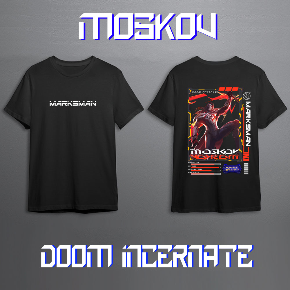 KAOS HERO MOBILE LEGEND MOSKOV MARKSMAN SKIN KEREN//KAOS ML//KAOS MOBILE LEGEND//KAOS MOSKOV//KAOS M