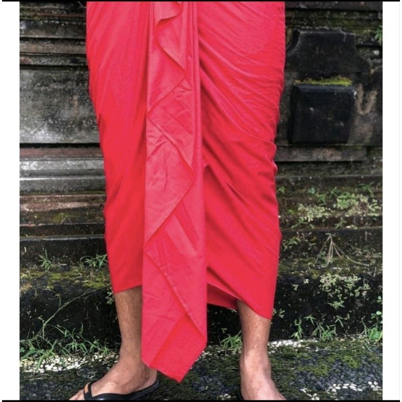 _% TRC %_ COD KAMEN BALI PRIA KANCUT SETENGAH JADI || HITAM & PUTIH KUNING MERAH|| KAMEN BALI ZU-3