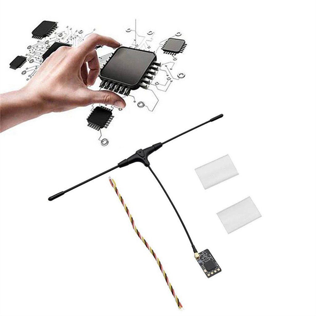 SWXF Nano RX Receiver with T-Antenna for Jumper TX16S FPV RC Racing Drone RX ELRS 915MHz