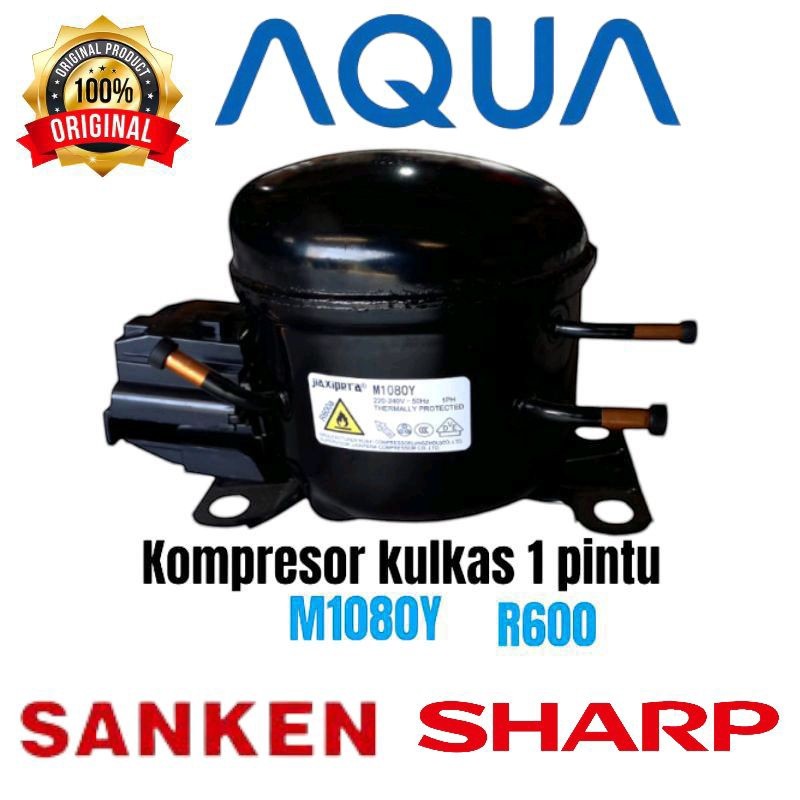 KOMPRESOR KULKAS 1 PINTU AQUA,SANKEN ,SHARP