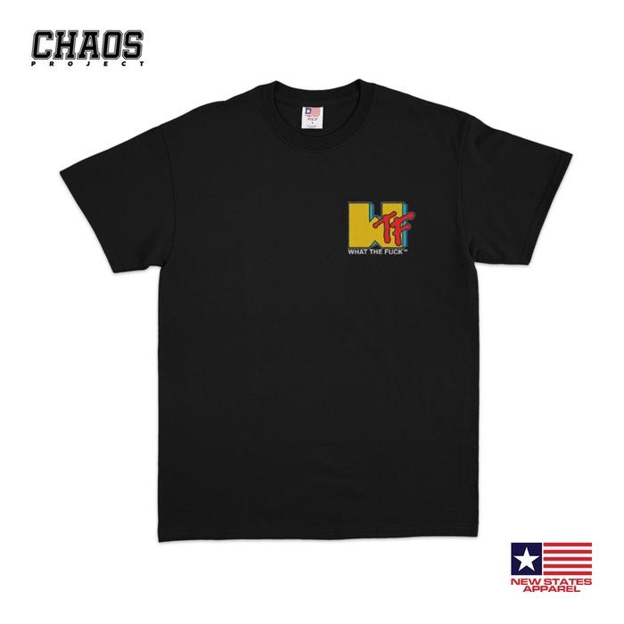 (COD) MTV - WTF MTV Parody | Music T shirt - Hitam, S