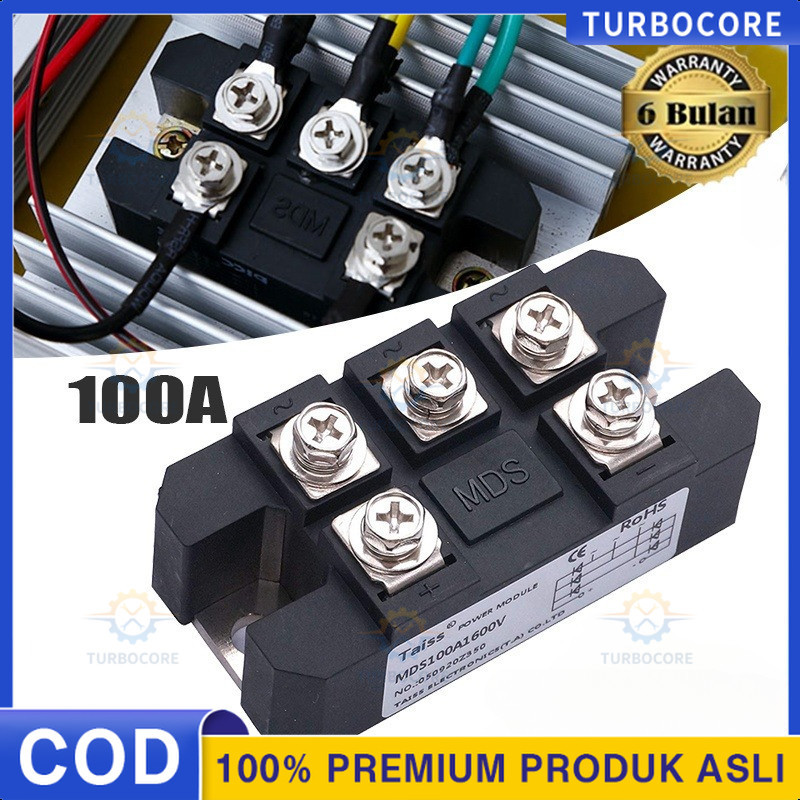 Dioda MDS 100A 1200V Diode Module Bridge 3 Phase Dioda Rectifier 3 Phase Dioda Bridge