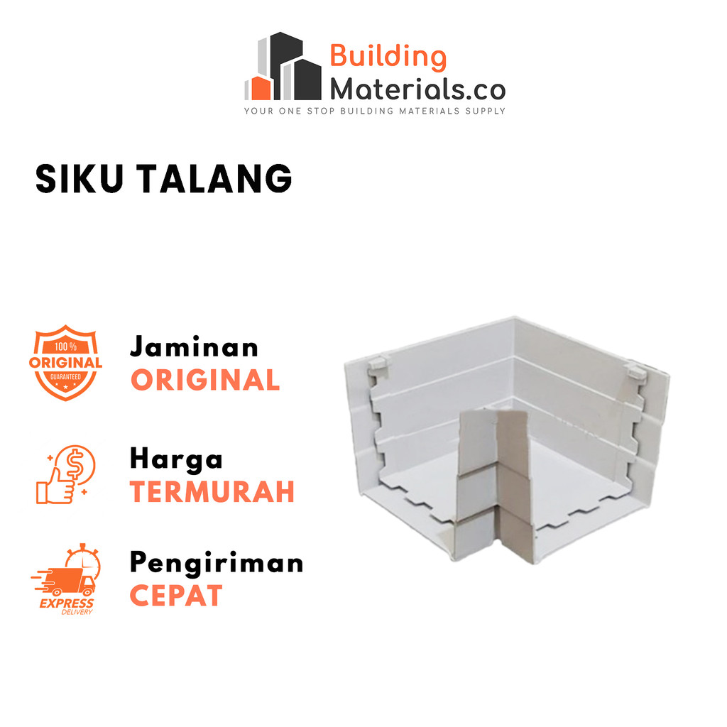 Siku / Belokan / L Talang PVC Jaya
