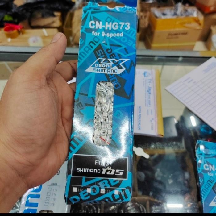 Rantai 9 Speed HG73 shimano OM Best Quality