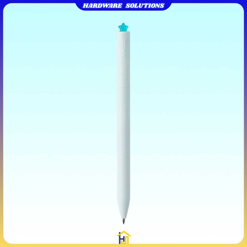 

Kaco Pena Pulpen Gel Dual Ballpoint Black Ink Star Deco 0.5mm 1 PCS - K1055