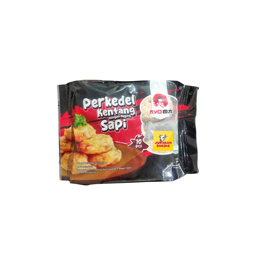 

Ayoma Perkedel Kentang Daging Sapi 10pcs 300gr