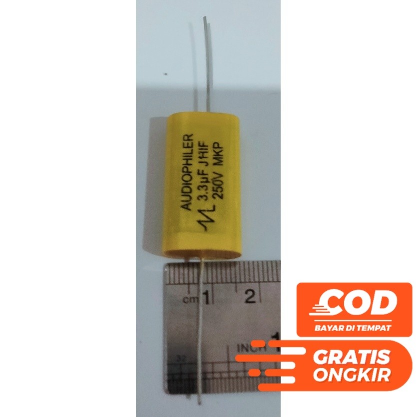 MKP AUDIOPHILER AUDIO PHILER 3.3UF 3.3 UF 250V 250 VOLT