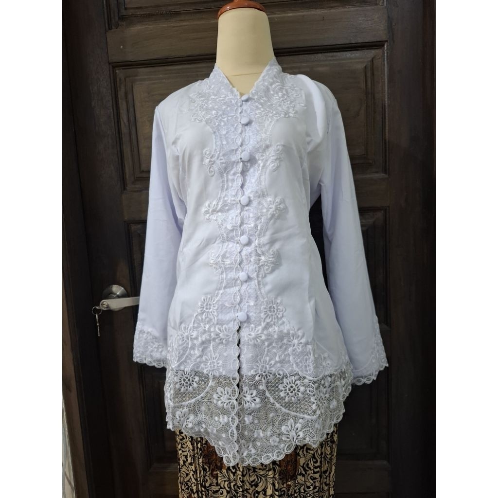 Kebaya Encim bahan Mikro Premium