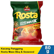 

Garuda Rosta Kacang Panggang Maxx rasa BBQ&Seaweed 80g
