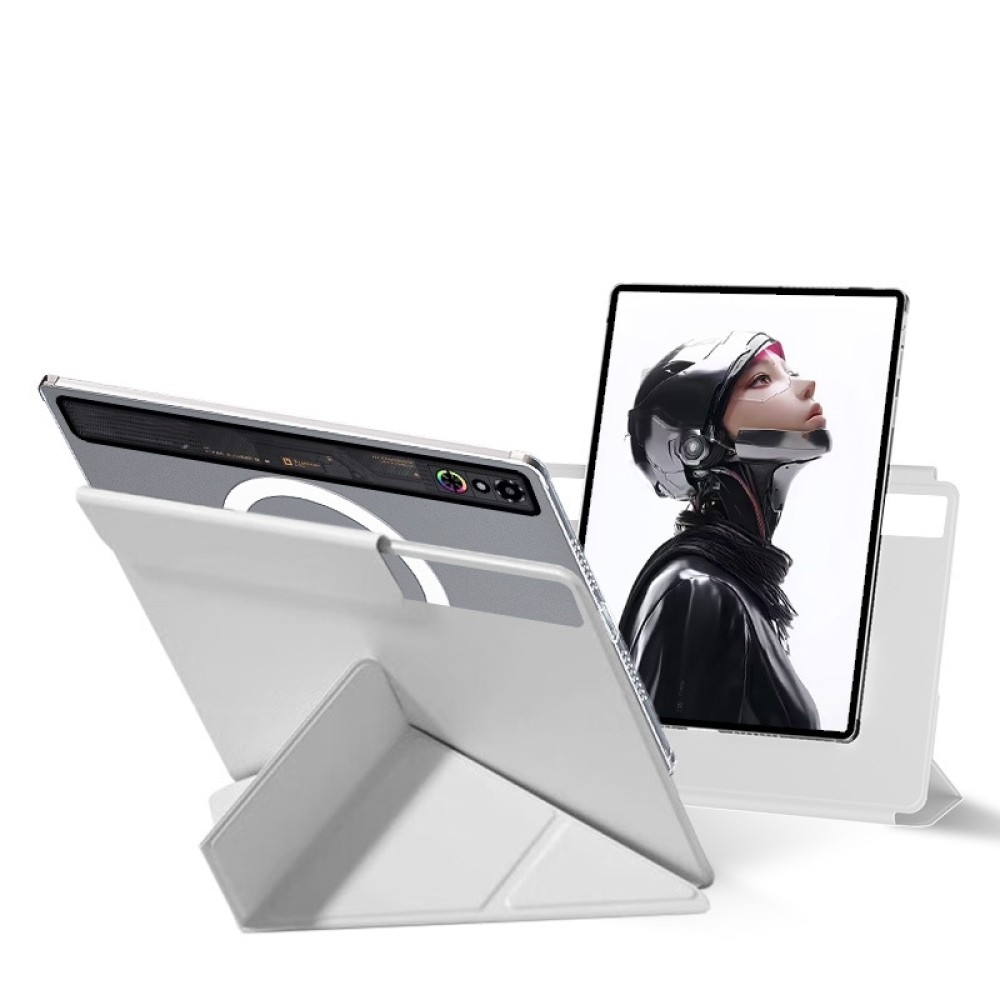 Human-Made Leather Protective Case For RedMagic Astra Case 9.06″ Clip Magnetic Separation Removable 