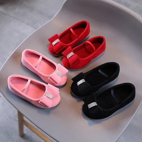 Sepatu Anak Perempuan Pita Cantik / Sepatu Flatshoes Anak Perempuan / Sepatu Anak Perempuan Terlaris