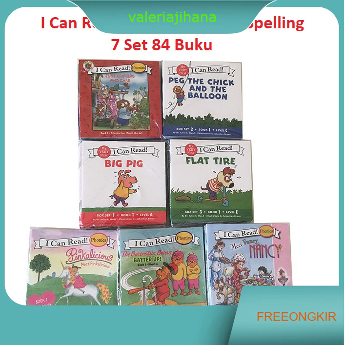 84 Buku I Can Read Biscuit Phonics Natural Spelling My First I Can Read 7 Set 84 Books The Biscuit B