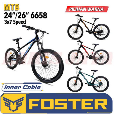 Sepeda Gunung MTB 26 Foster 6658 Murah