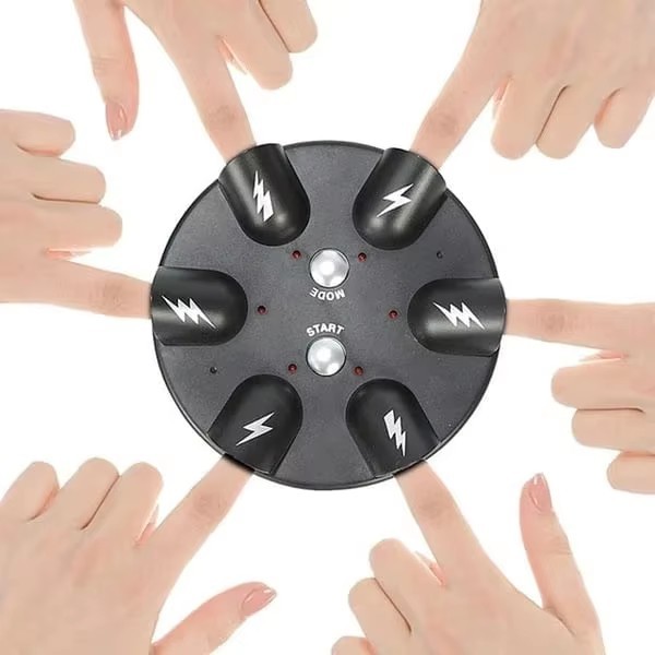 Amazing Electric Shock Finger Polygraph Roulette Lie Detector Practical Jokes Toy Funny Test Tricky 