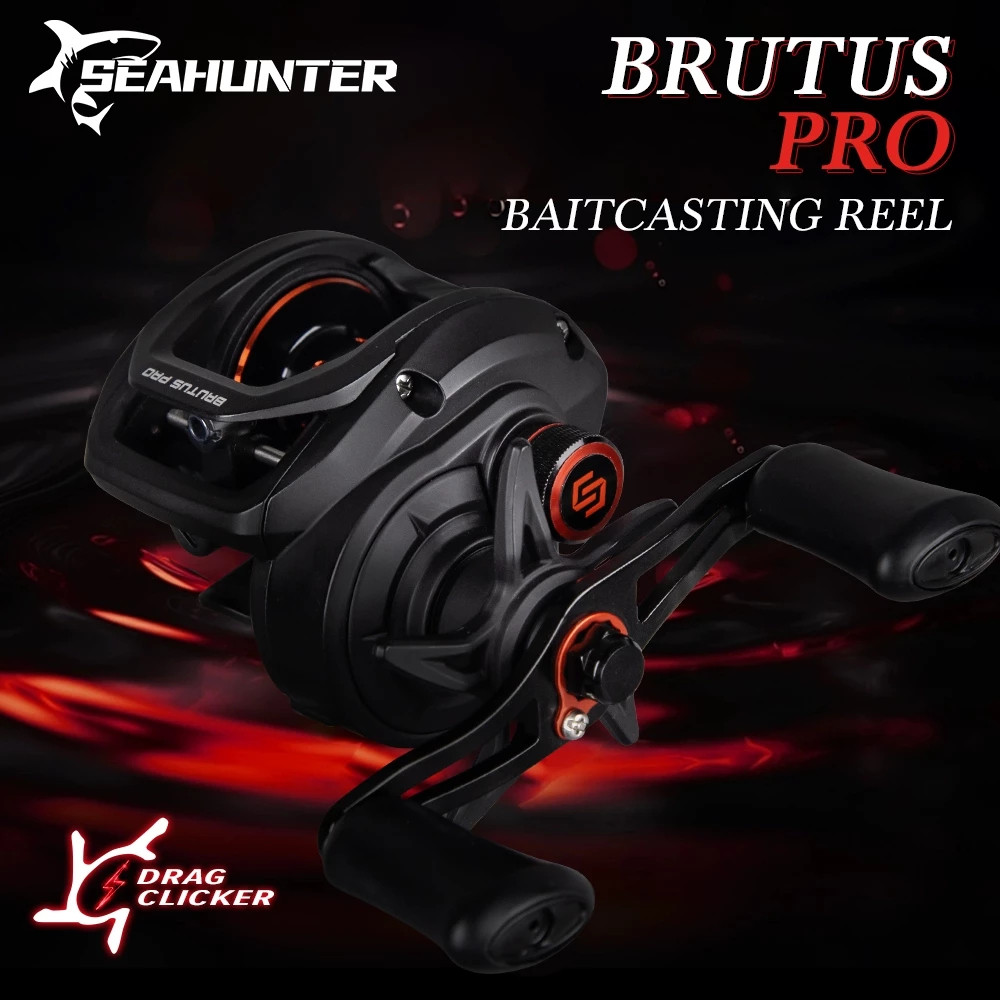 kuninglangsat488 [OFFICIAL]SEAHUNTER x KastKing BRUTUS PRO Reel BC Baitcasting Reel Pancing,Drag Cli