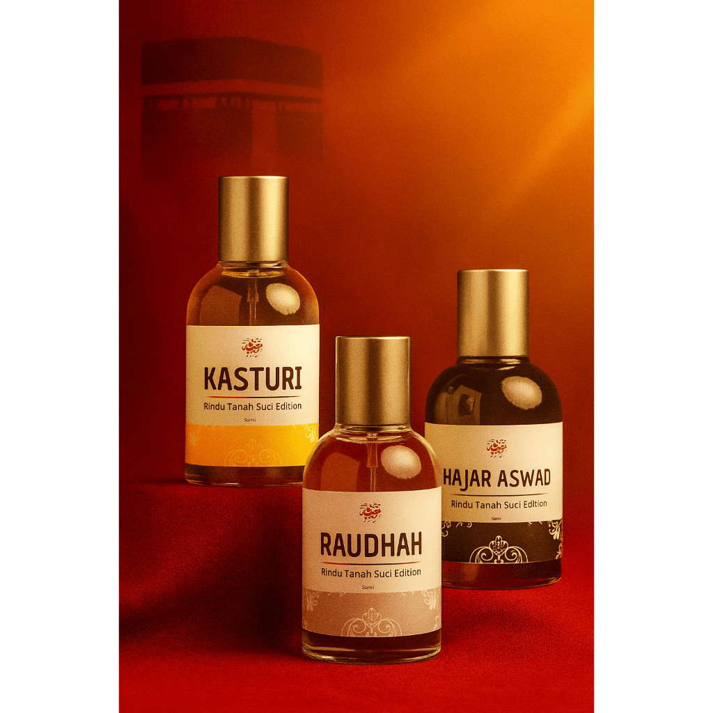 Parfum Kasturi raudhah kiswah hajar aswad