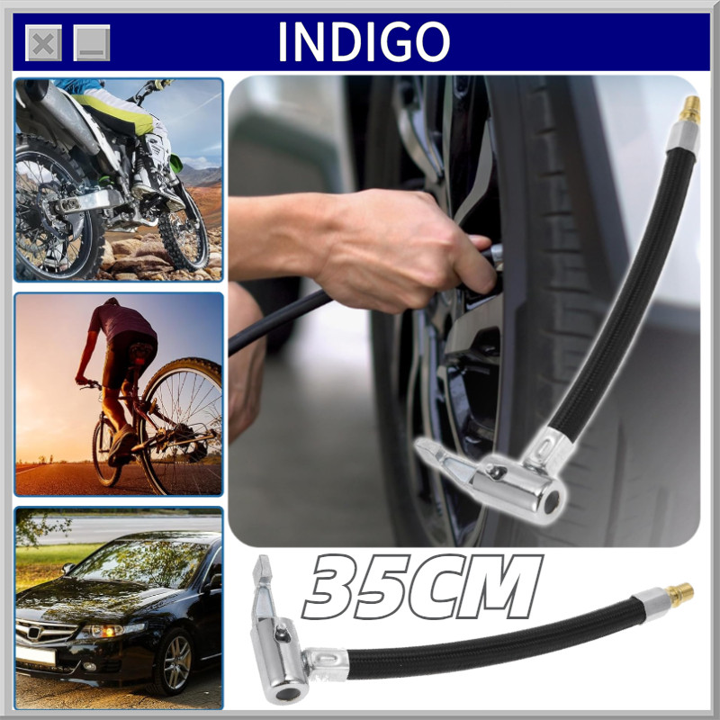 35CM Selang Pompa Angin Kompresor Selang Pompa Ban Selang Pompa Angin Mobil Dengan Klip