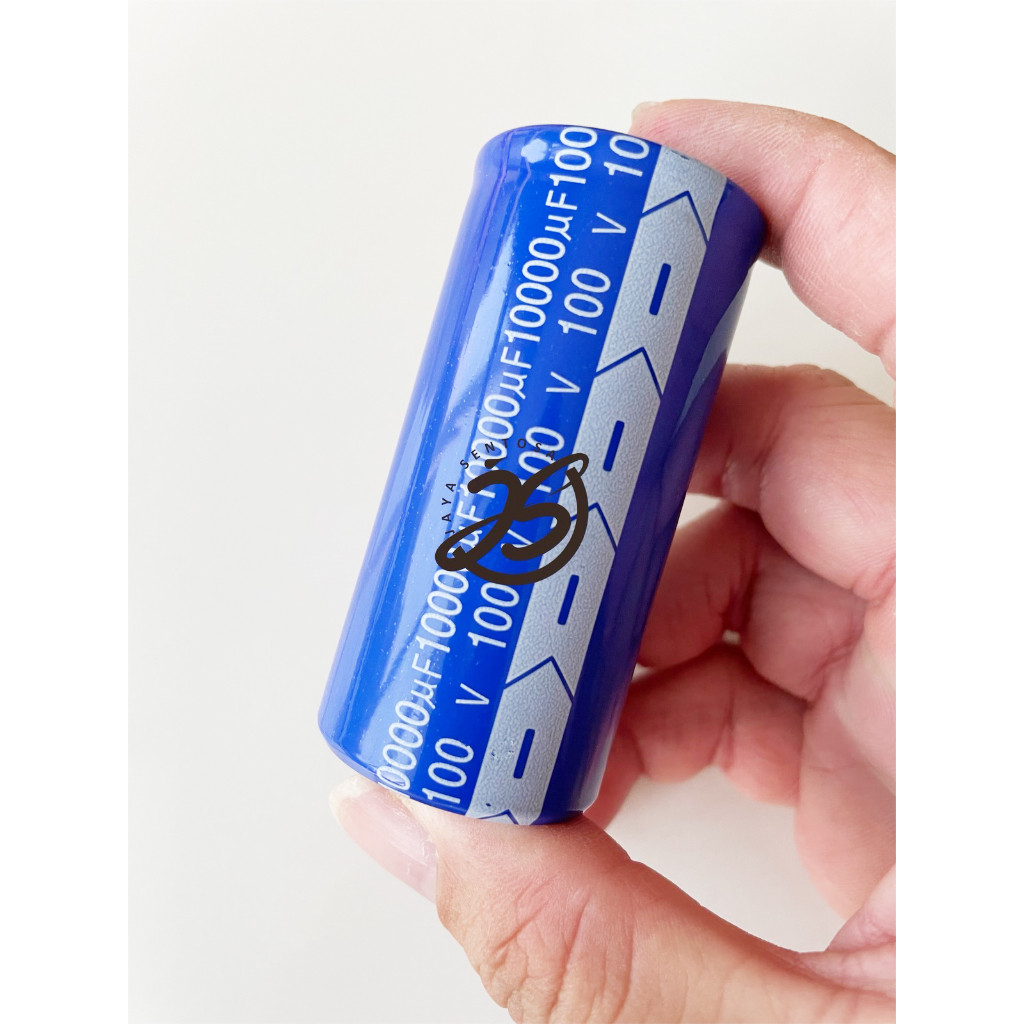 ELCO 10000UF 100V NICHICON ASLI ORIGINAL NCH CAPACITOR ELCO ups  KAPASITOR ELKO 10000 UF 100 V 10.00