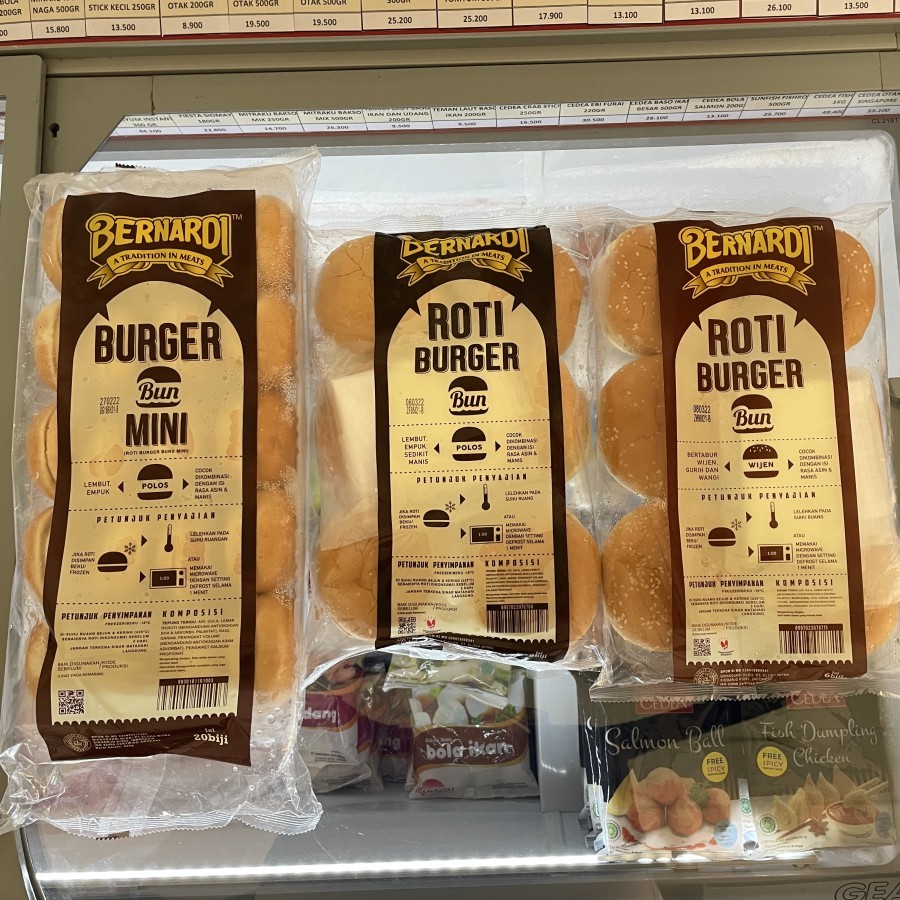 ROTI BURGER BERNARDI / ROTI BURGER POLOS / ROTI BURGER WIJEN / ROTI BURGER MINI / ROTI BURGER WIJEN 