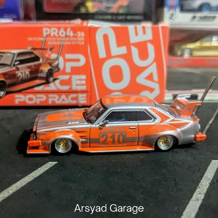 ME99 Diecast PopRace Pop Race Nissan Skyline C21 Kaido Race Bosozoku Style