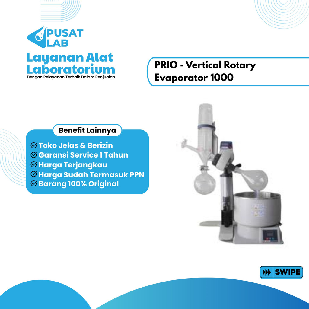 PRIO - Vertical Rotary Evaporator 1000