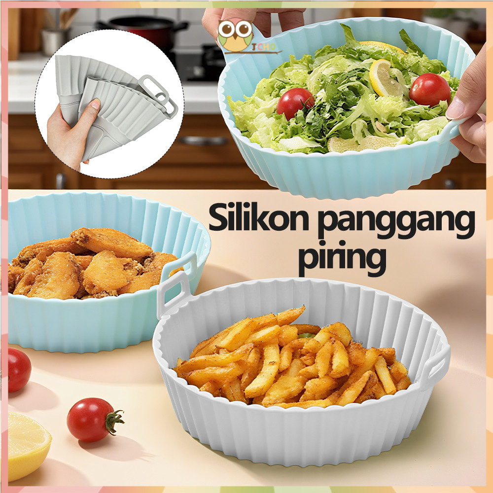 Jcho Alas Air Fryer Loyang Air Fryer  Dapat Dipakai Tray  Air Fryer Silikon