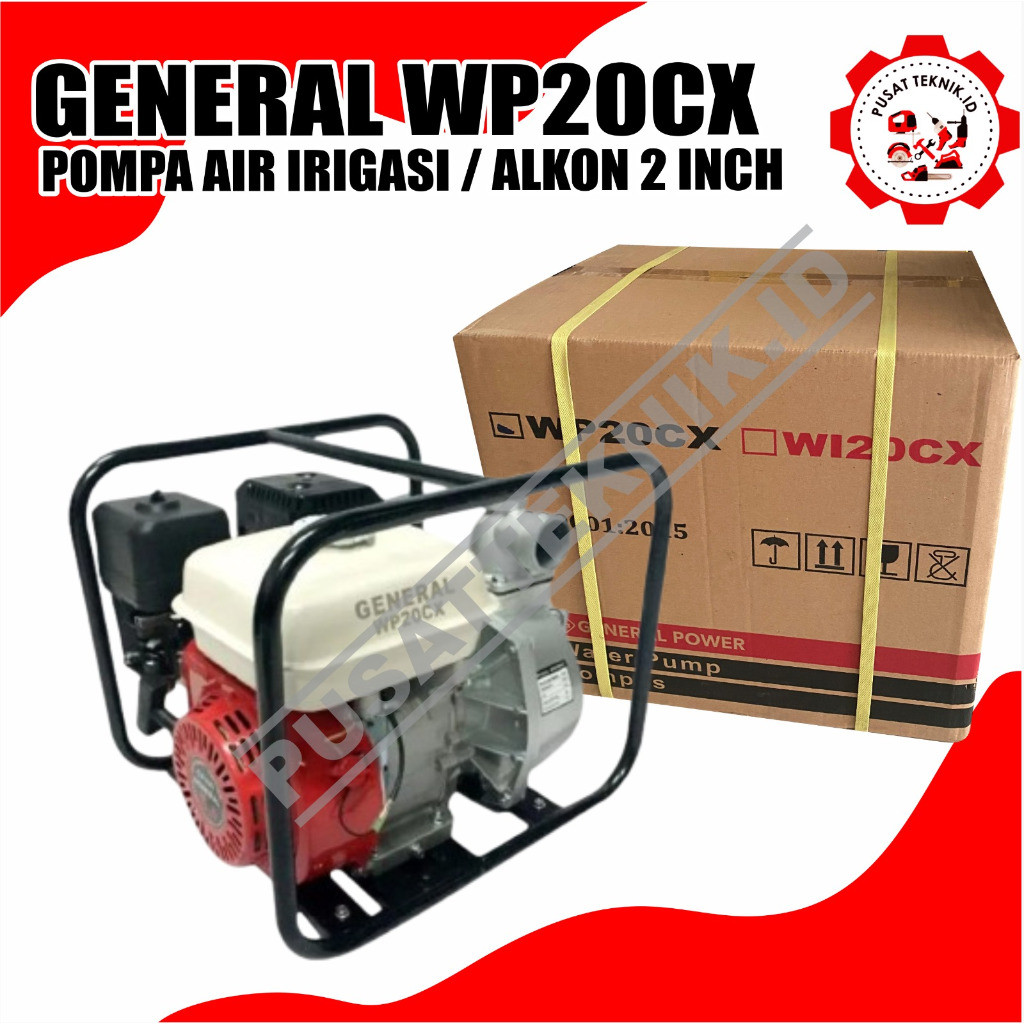 SPESIAL PROMO CUCI GUDANG WATER PUMP ALKON GENERAL WP20CX WTP 2INCH POMPA SEDOT AIR SAWAH 2IN