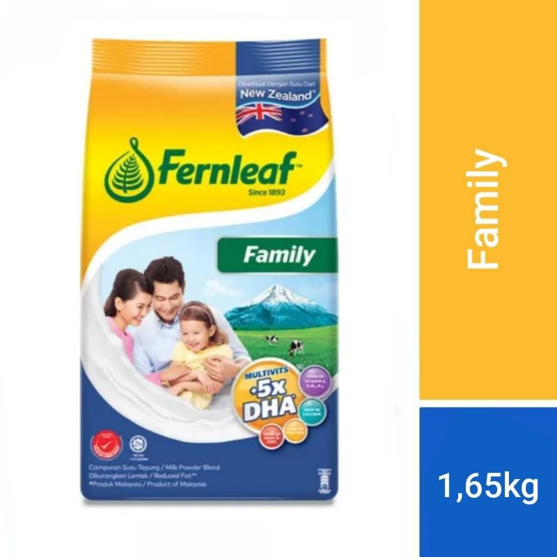 FERNLEAF Family Susu Bubuk Instan Malaysia (1,65kg)