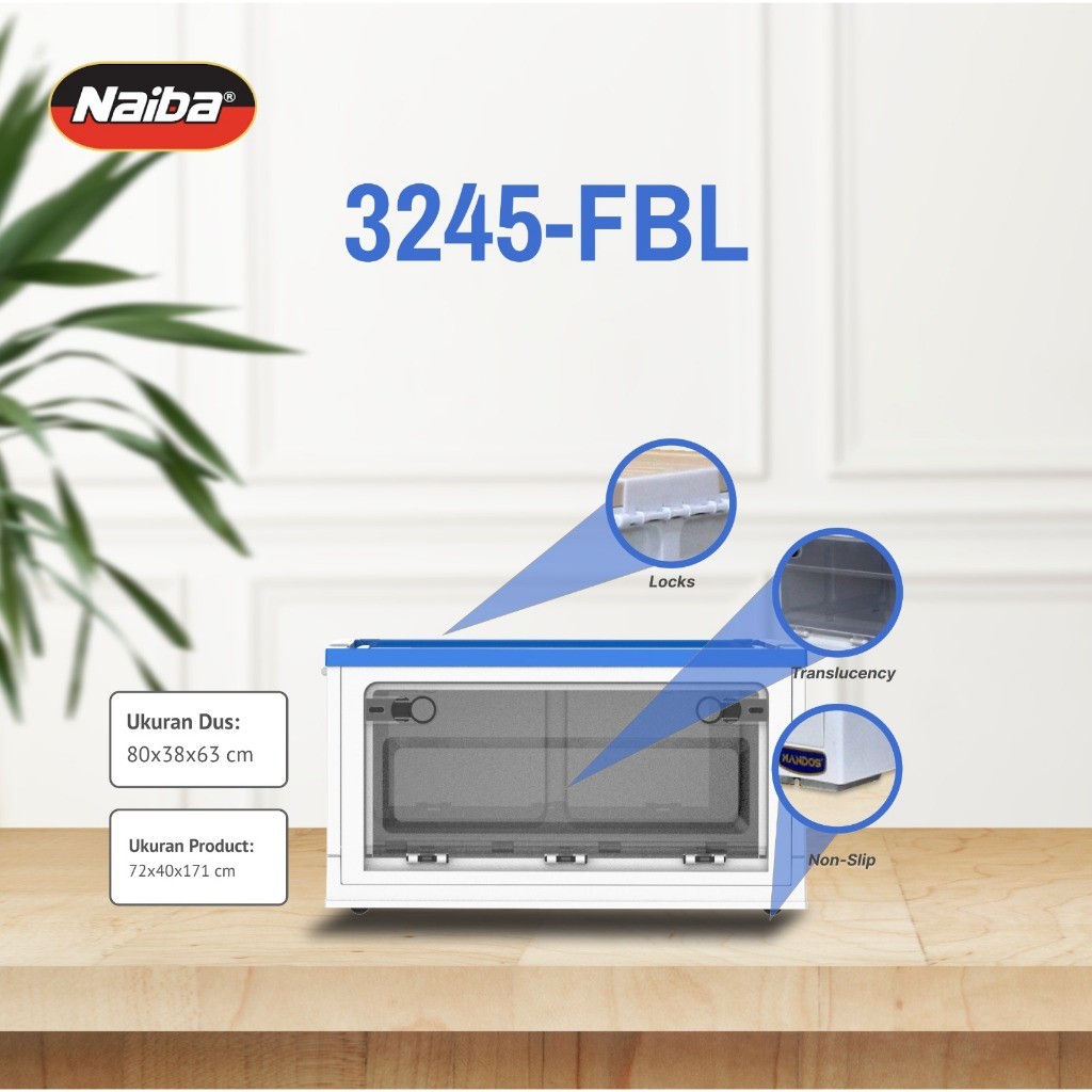 NAIBA - FLEXO FOLDING CONTAINER BOX (NANDOS)