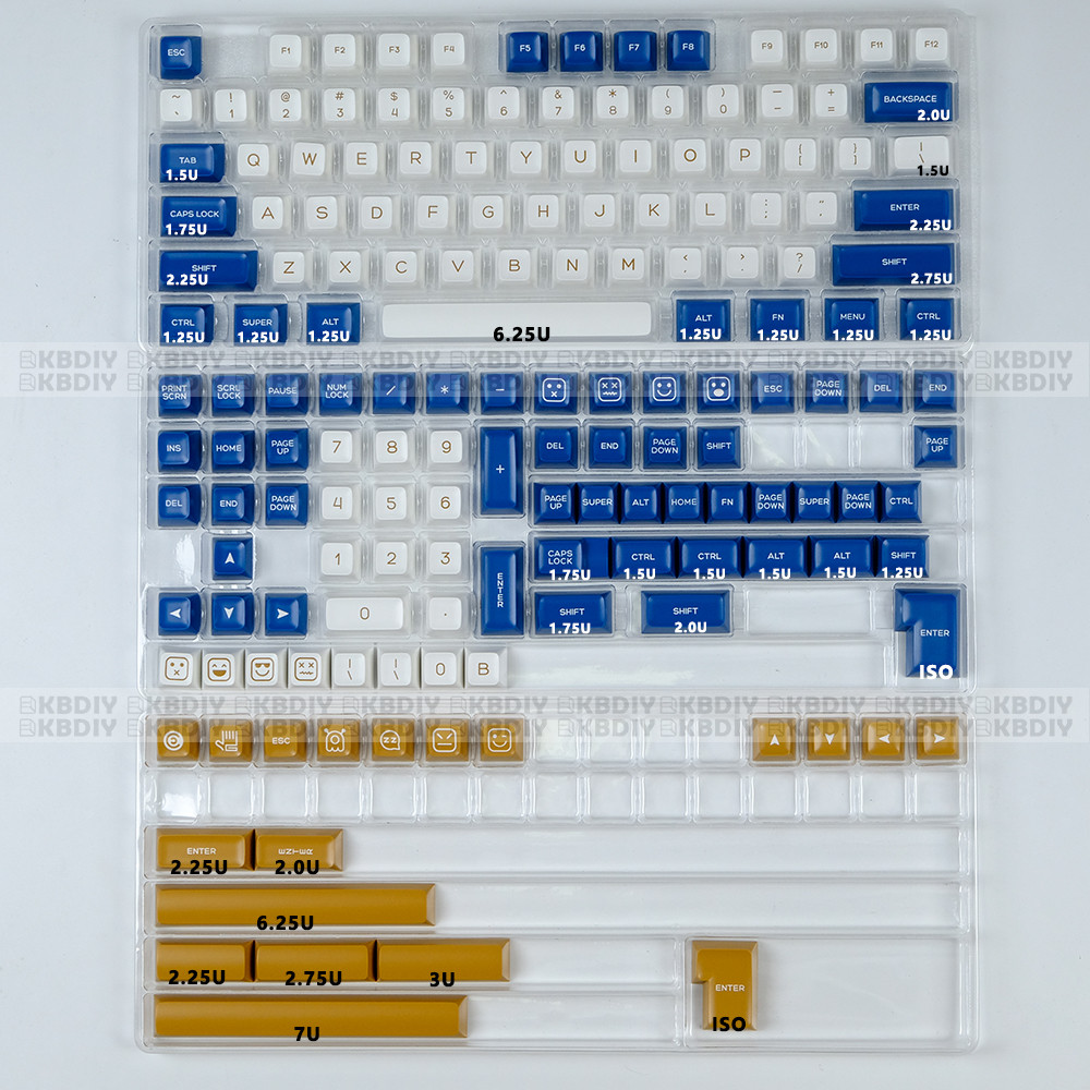 KBy GMK Rome Keycap SA Profile Keycaps PBT Double Shot Key Caps Set ISO Enter 7U Spacebar for Custom