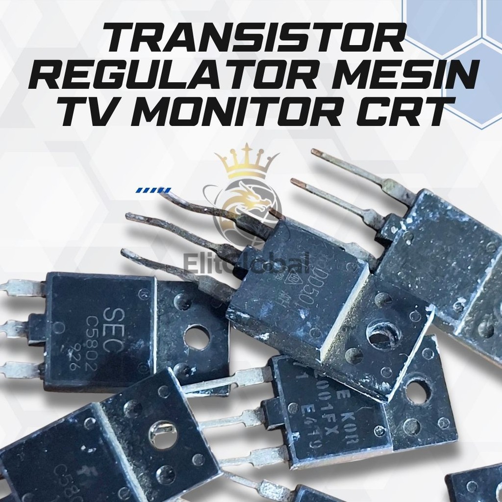Transistor Regulator Mesin TV Monitor CRT – Cabutan AC Matic SMPS
