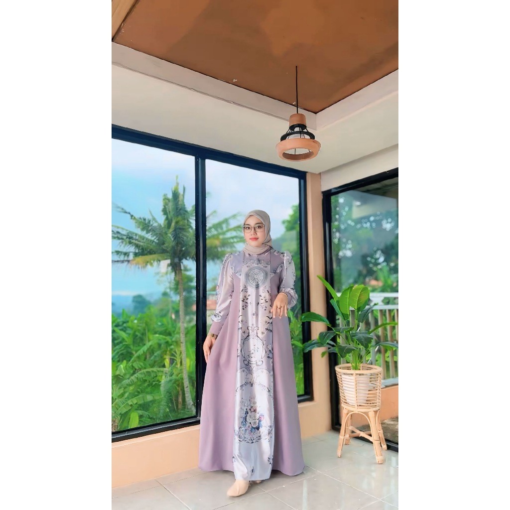 DIKASHOP Arsyifa Gamis Kekinian By Butik Nursyifa Elegan Mewah