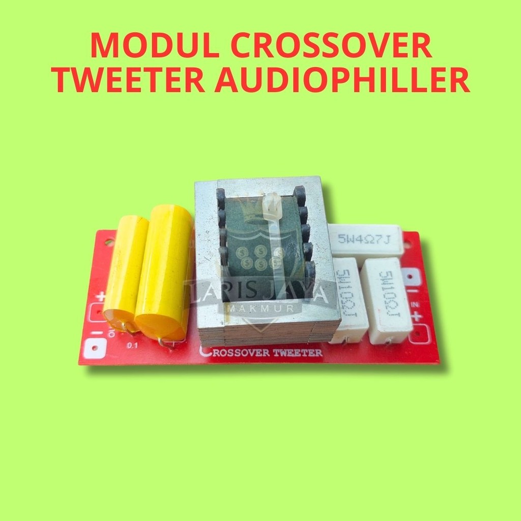 KIT CROSSOVER TWEETER AUDIOPHILLER CROSSOVER PASIF TWEETER AUDIO PHILLER