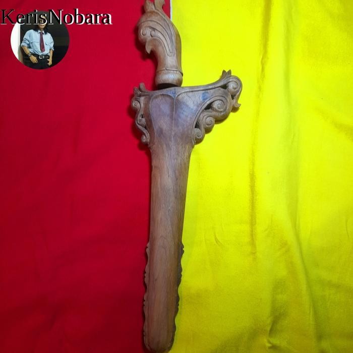 warangka keris sandang walikat 27cm kayu nogosari | handle keris | gagang keris | hulu keris | deder