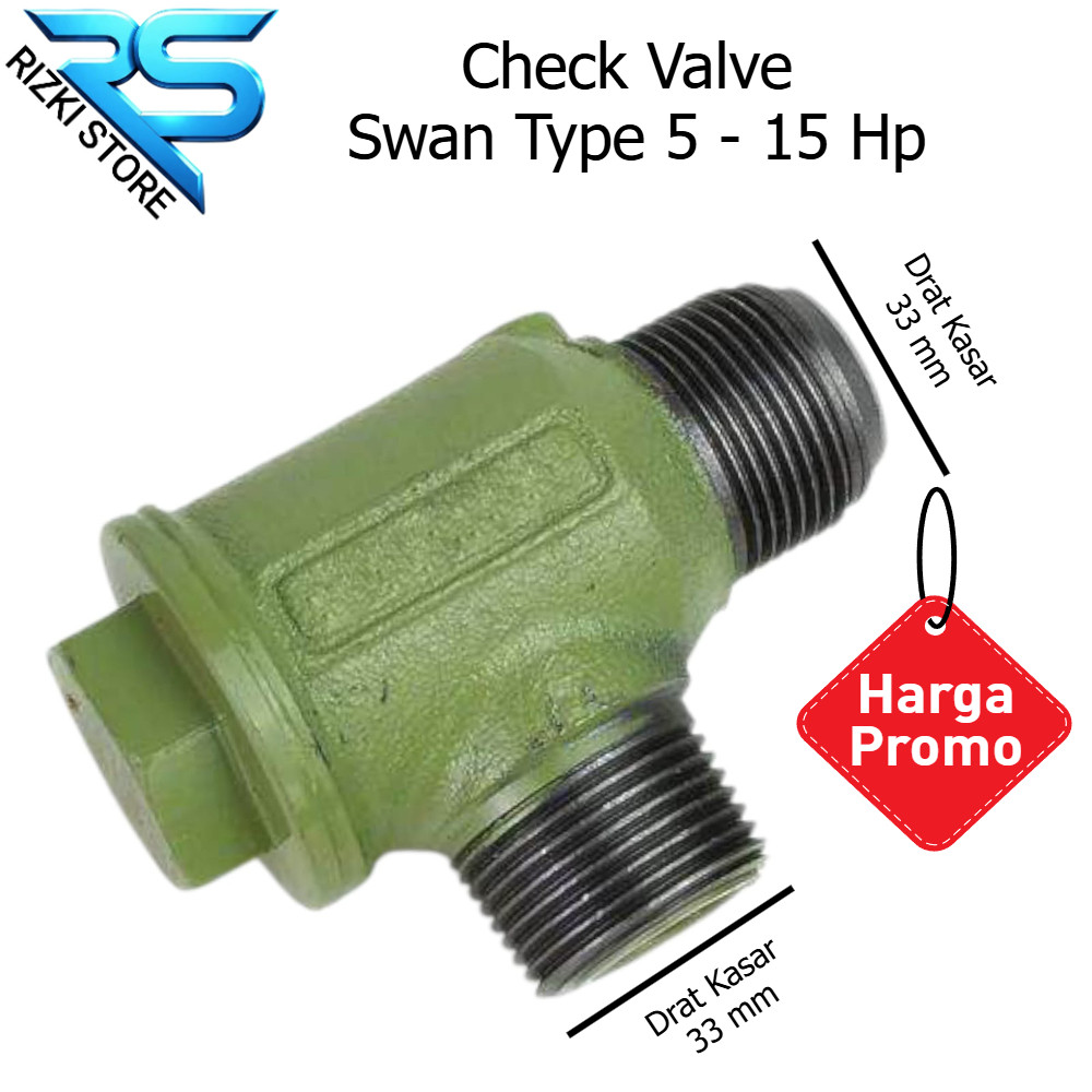 Check Valve Kompresor Swan 5 hp sampai 15 hp
