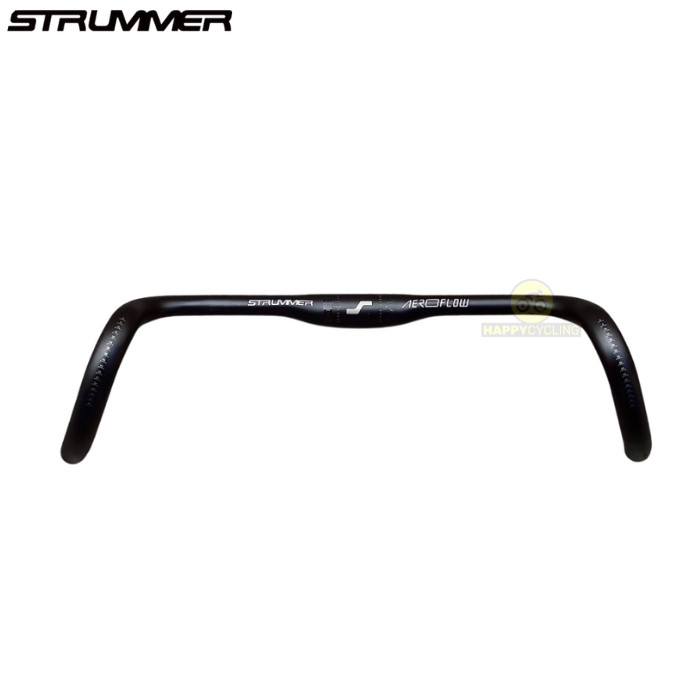 Dropbar Stang Sepeda Strummer Aeroflow with Gravel Flare Alloy