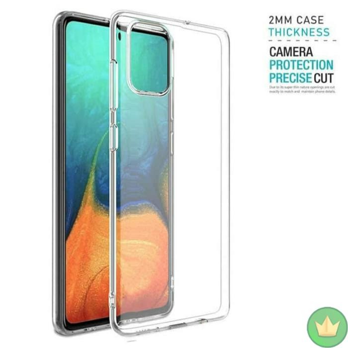 Clear Case Samsung A51 A71 Case Cover Casing Bening Transparant - SAMSUNG A51